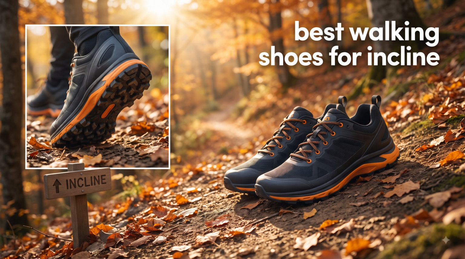 best walking shoes for incline
