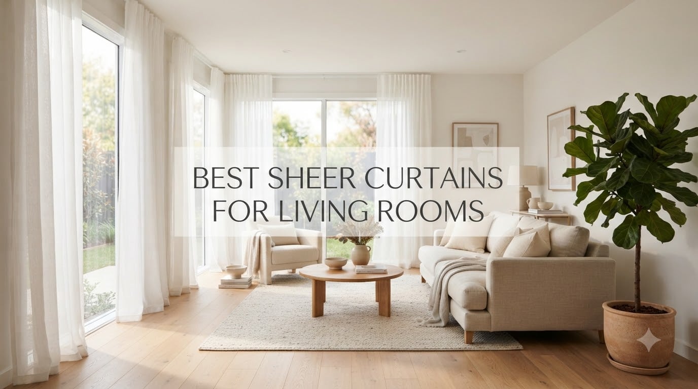 best sheer curtains for living rooms