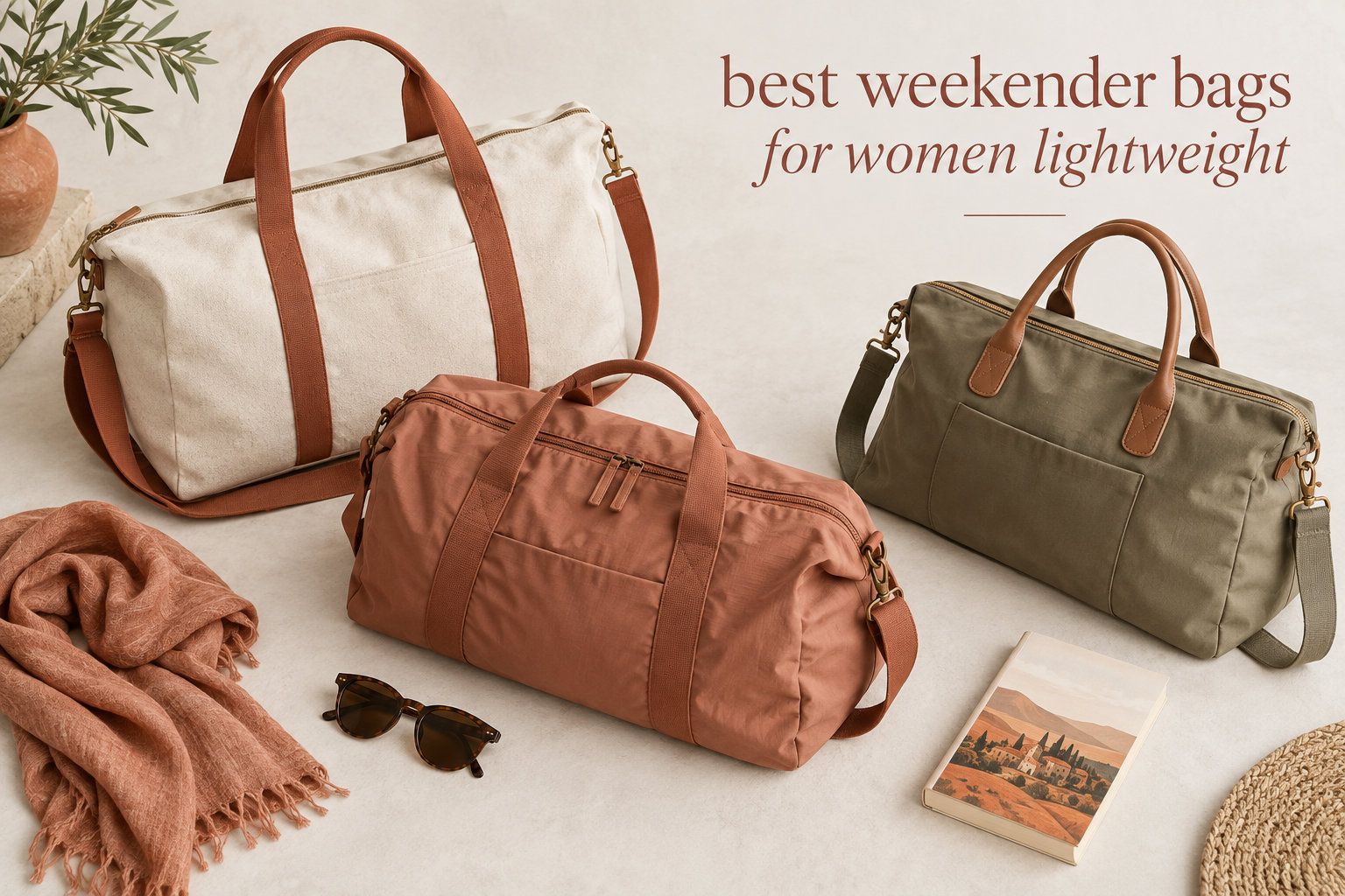 best weekender bags for women lightweight