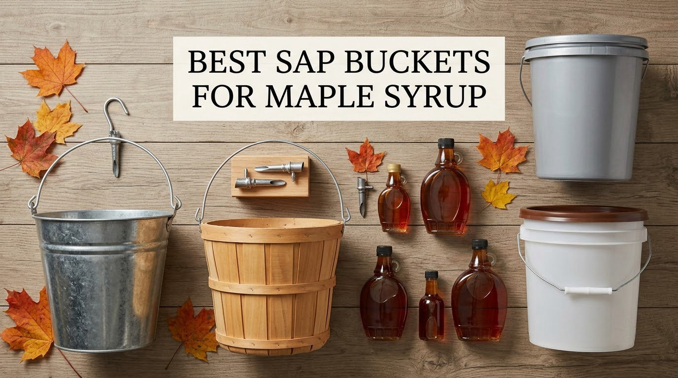 best sap buckets for maple syrup