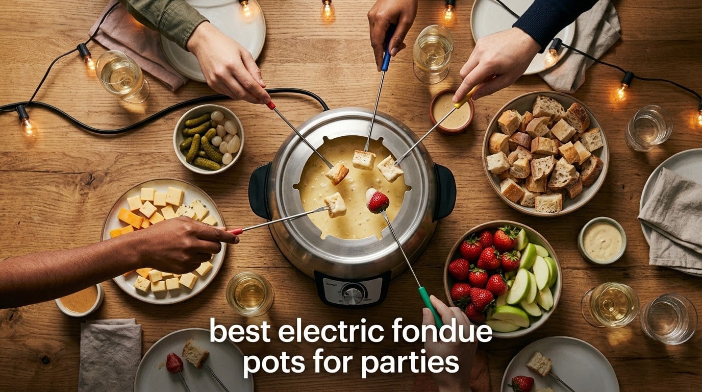best electric fondue pots for parties