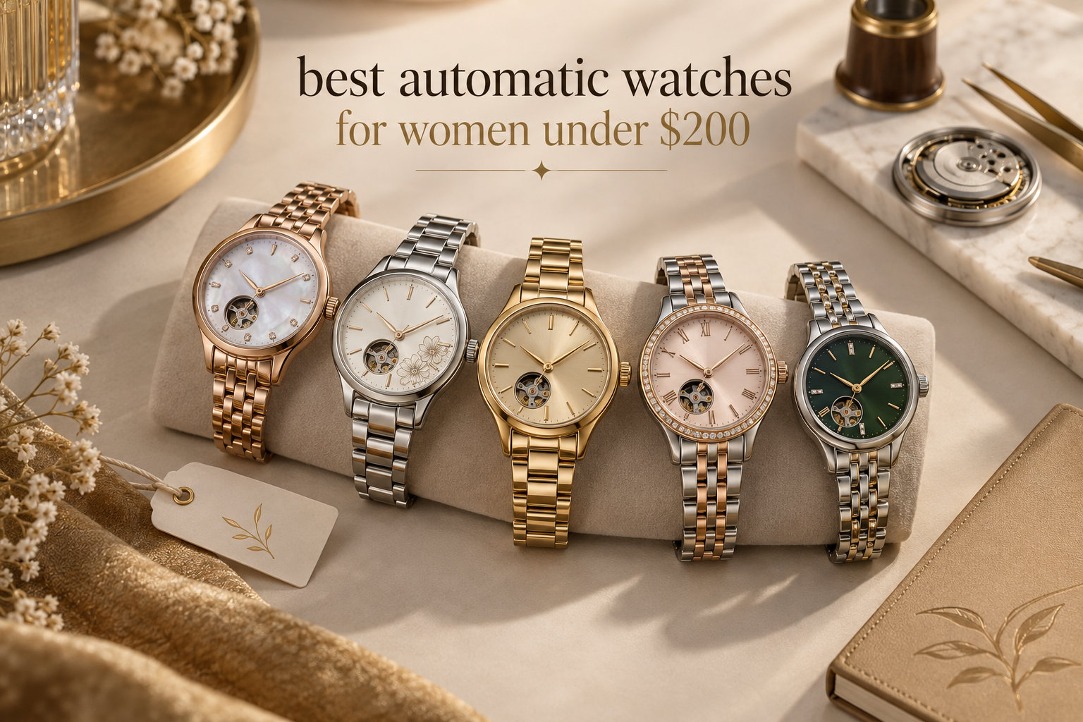 best automatic watches for women under $200