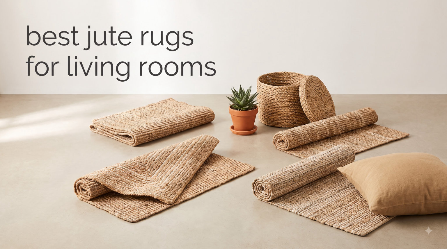 best jute rugs for living rooms