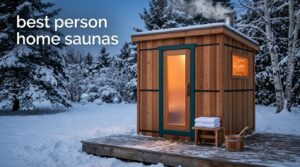 best 2 person home saunas