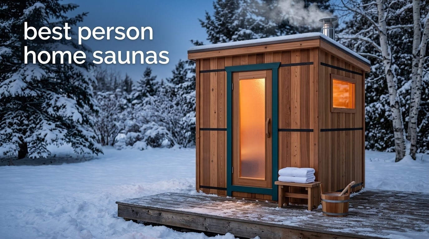 best 2 person home saunas