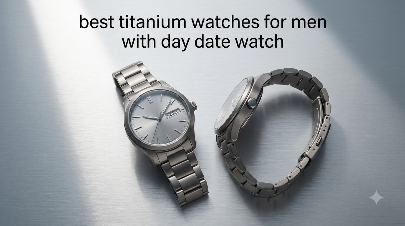 best titanium watches for men with day date watch