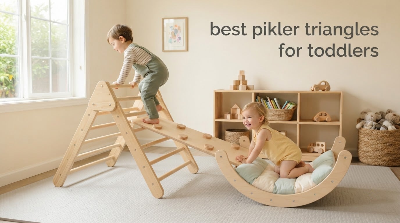 best pikler triangles for toddlers
