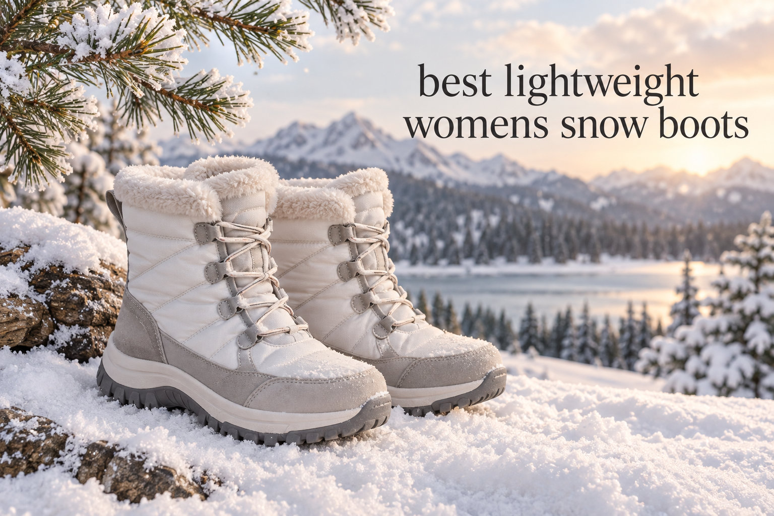 best lightweight womens snow boots