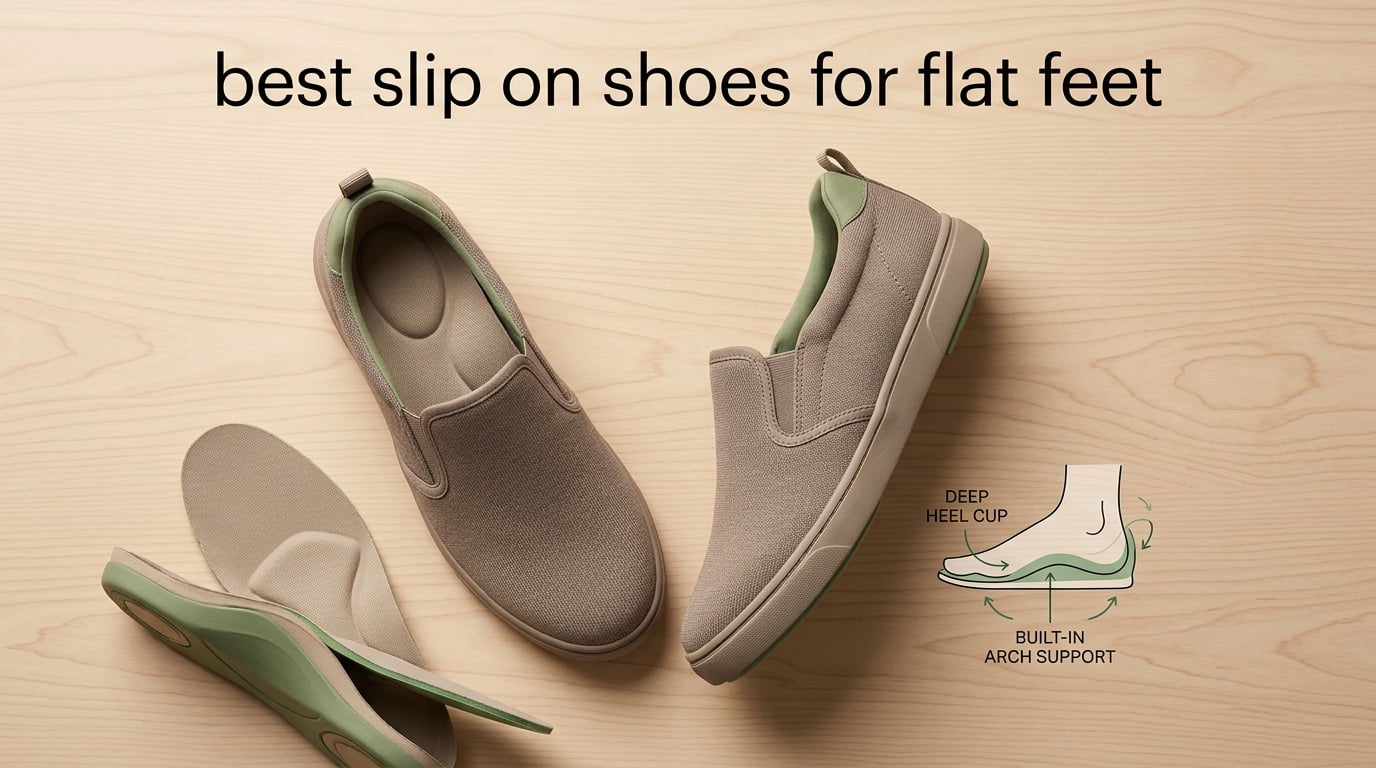 best slip on shoes for flat feet