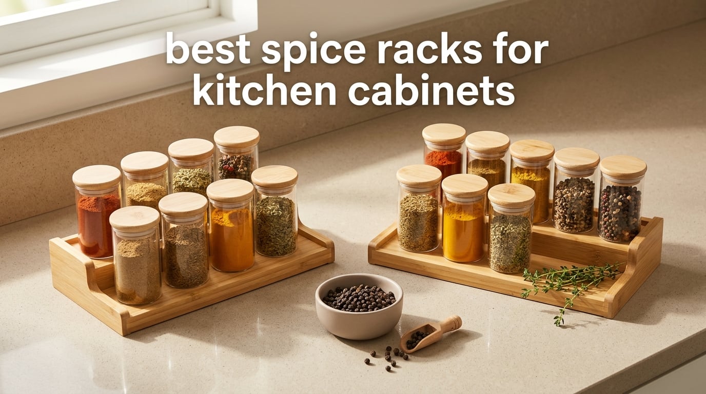 best spice racks for kitchen cabinets