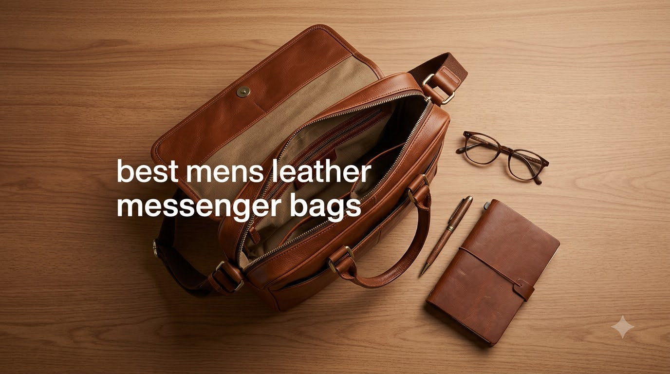 best mens leather messenger bags