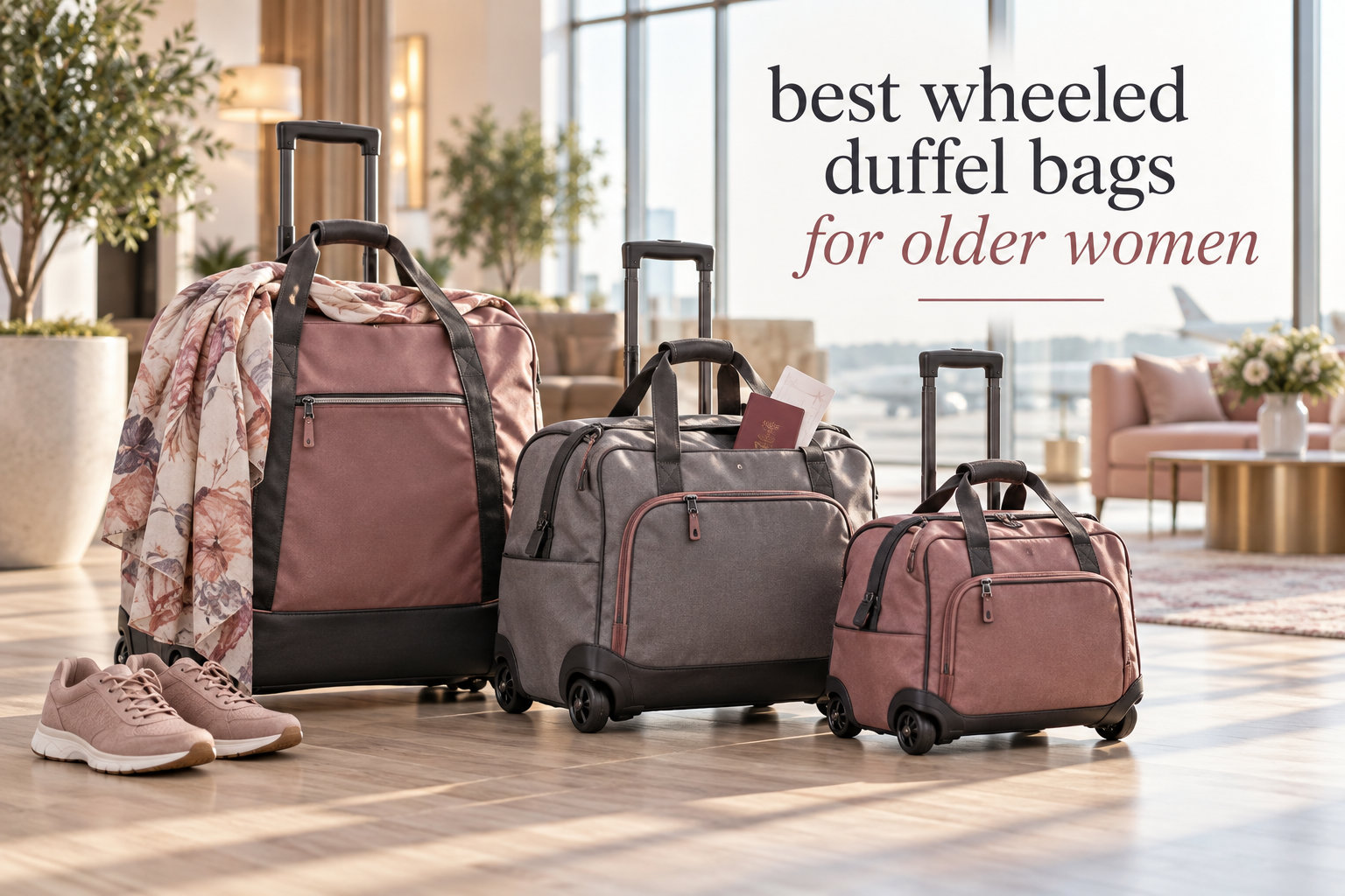 best wheeled duffel bags for older women