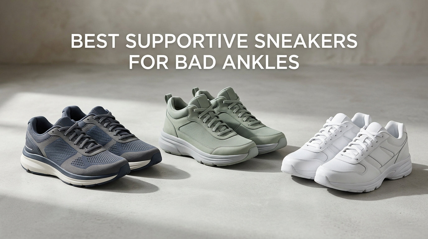 best supportive sneakers for bad ankles