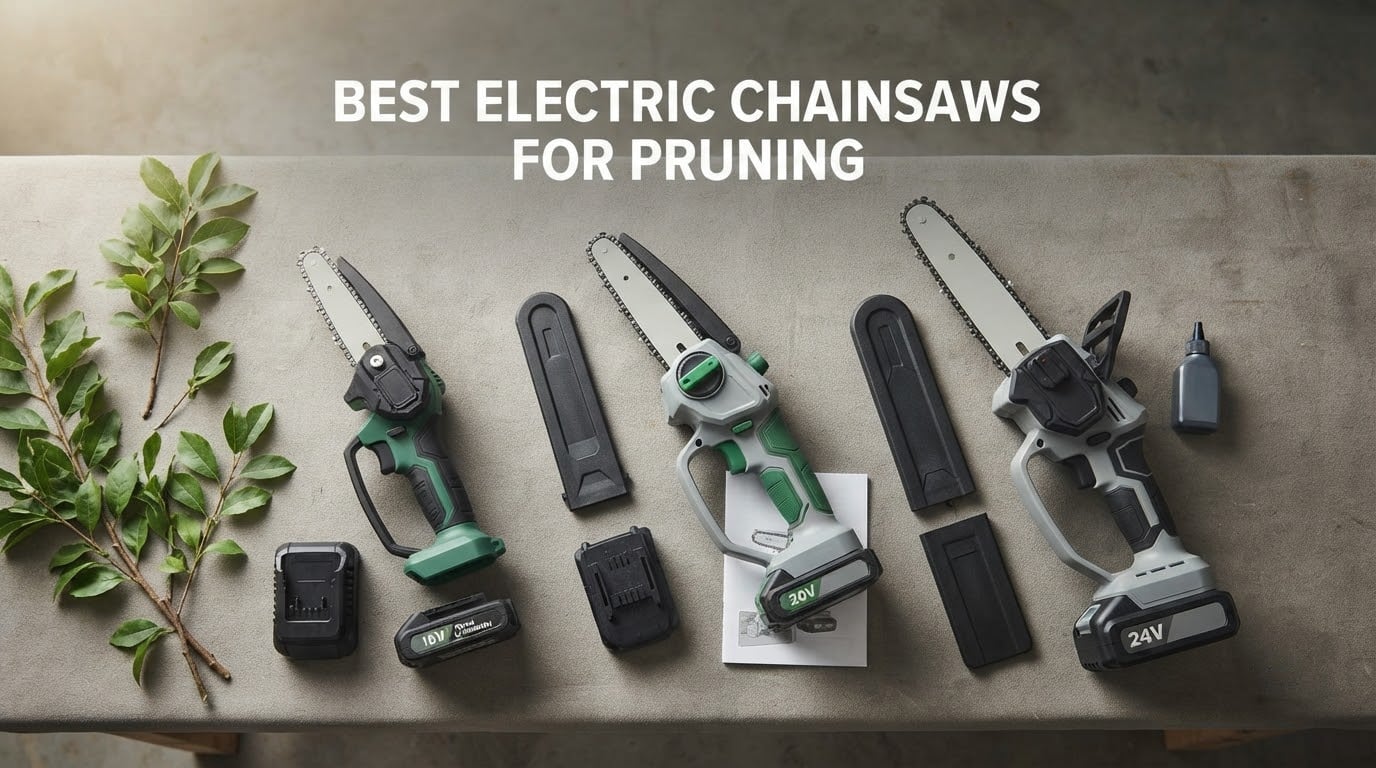 best electric chainsaws for pruning
