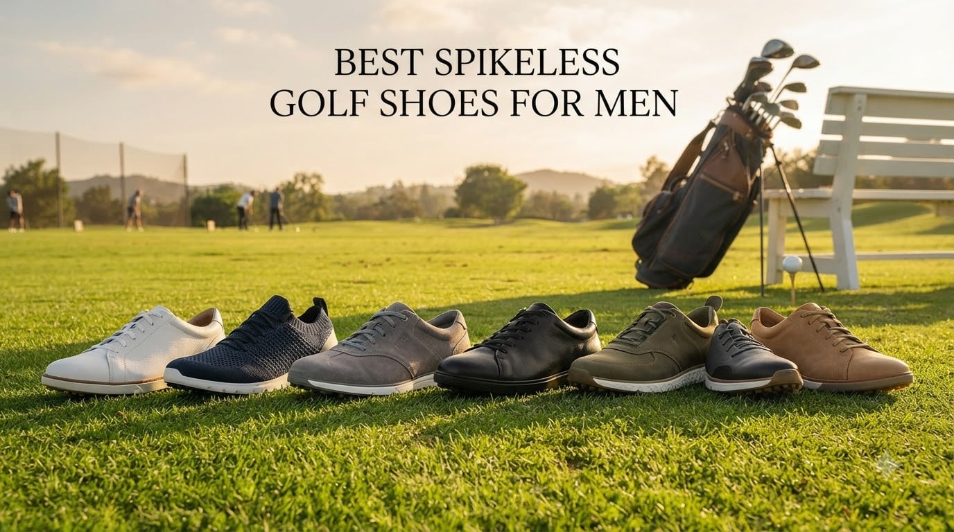 best spikeless golf shoes for men