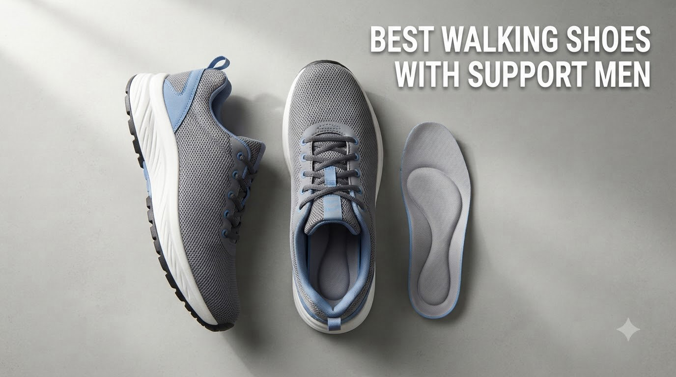 best walking shoes with support men