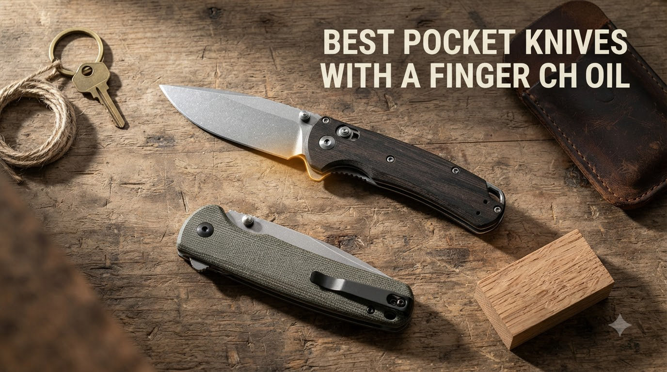 best pocket knives with a finger choil