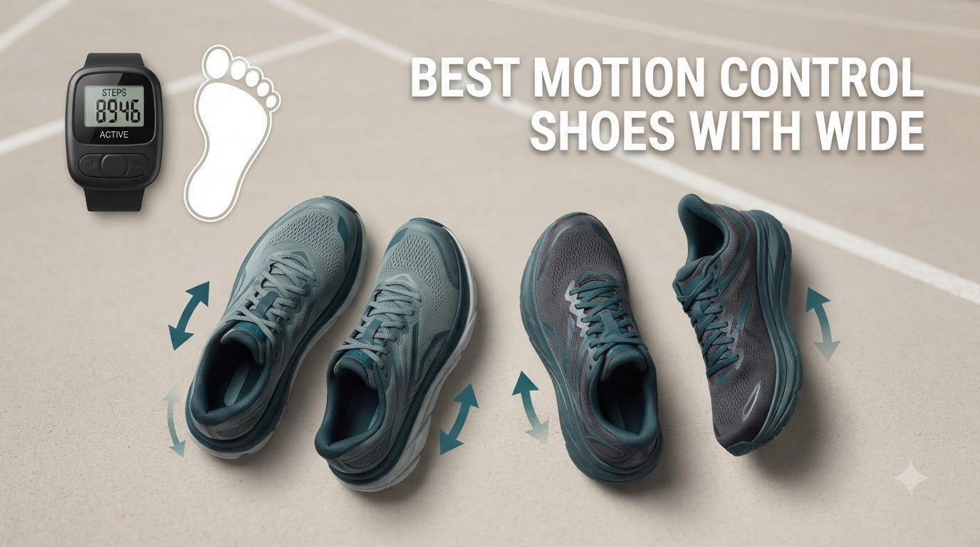 best motion control shoes with wide