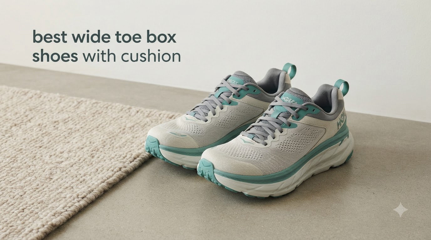 best wide toe box shoes with cushion