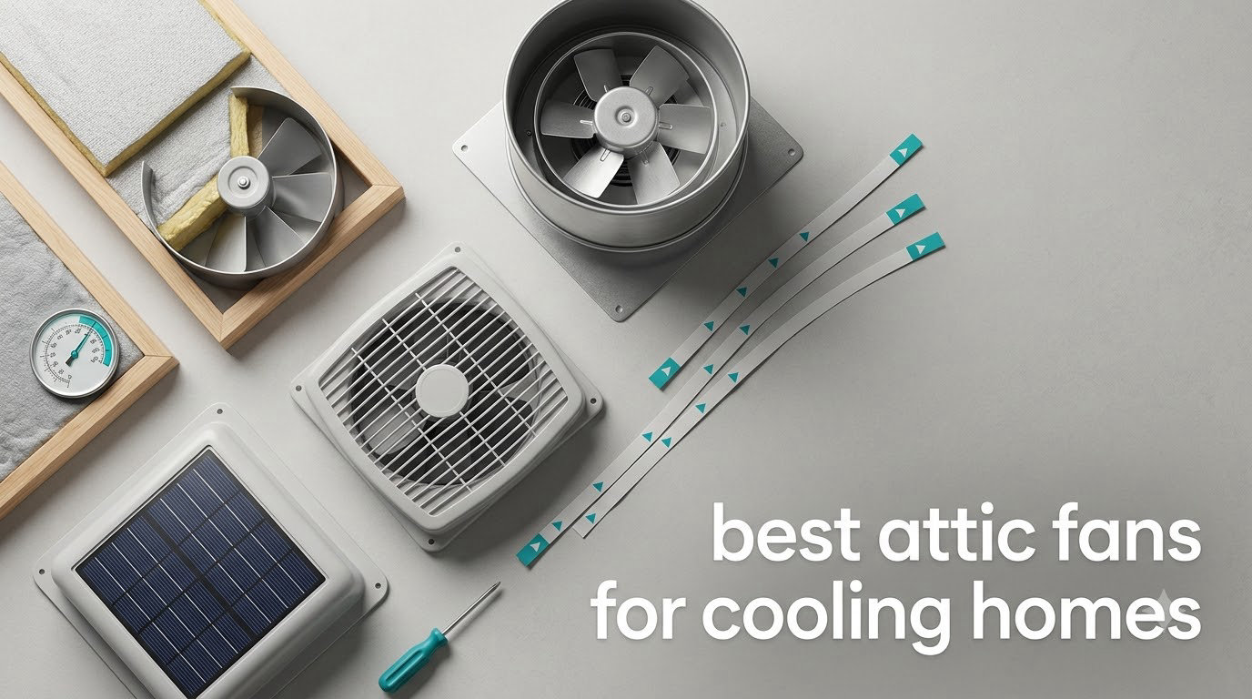 best attic fans for cooling homes