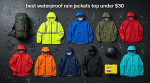 best waterproof rain jackets top under $30
