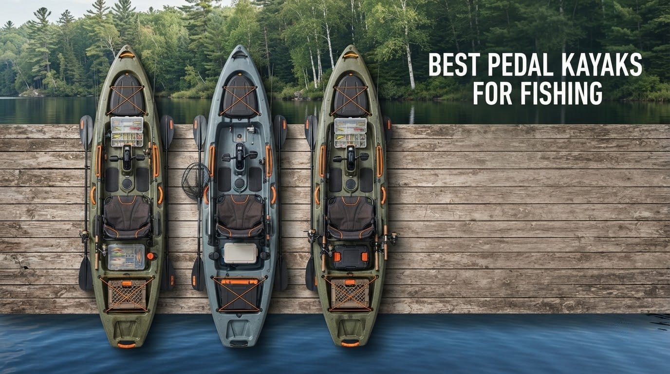 best pedal kayaks for fishing