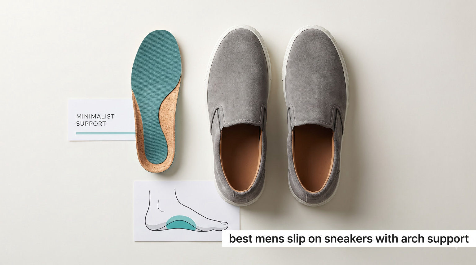 best mens slip on sneakers with arch support