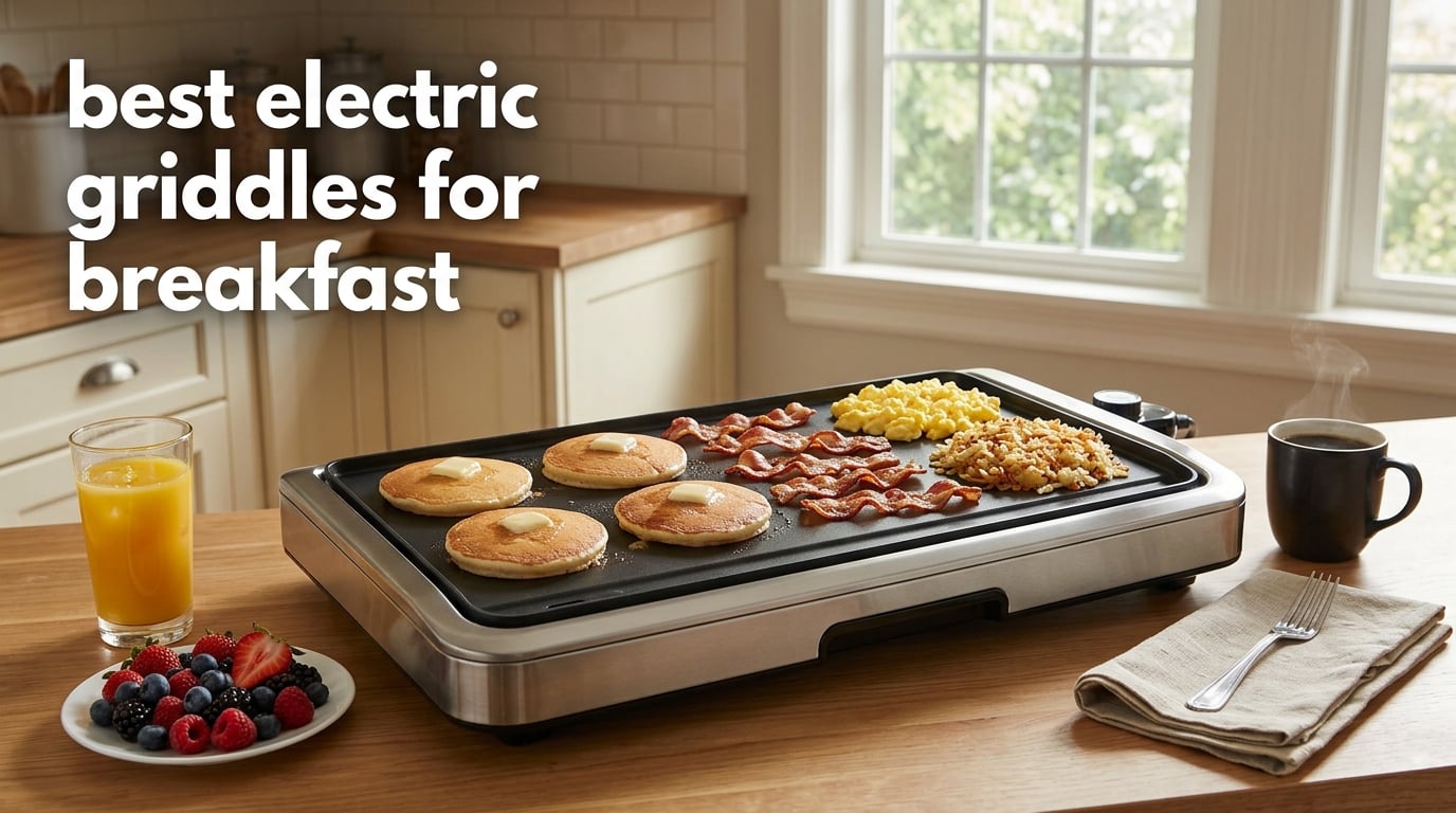 best electric griddles for breakfast