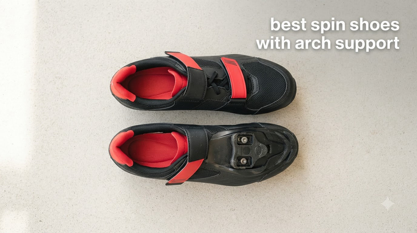 best spin shoes with arch support
