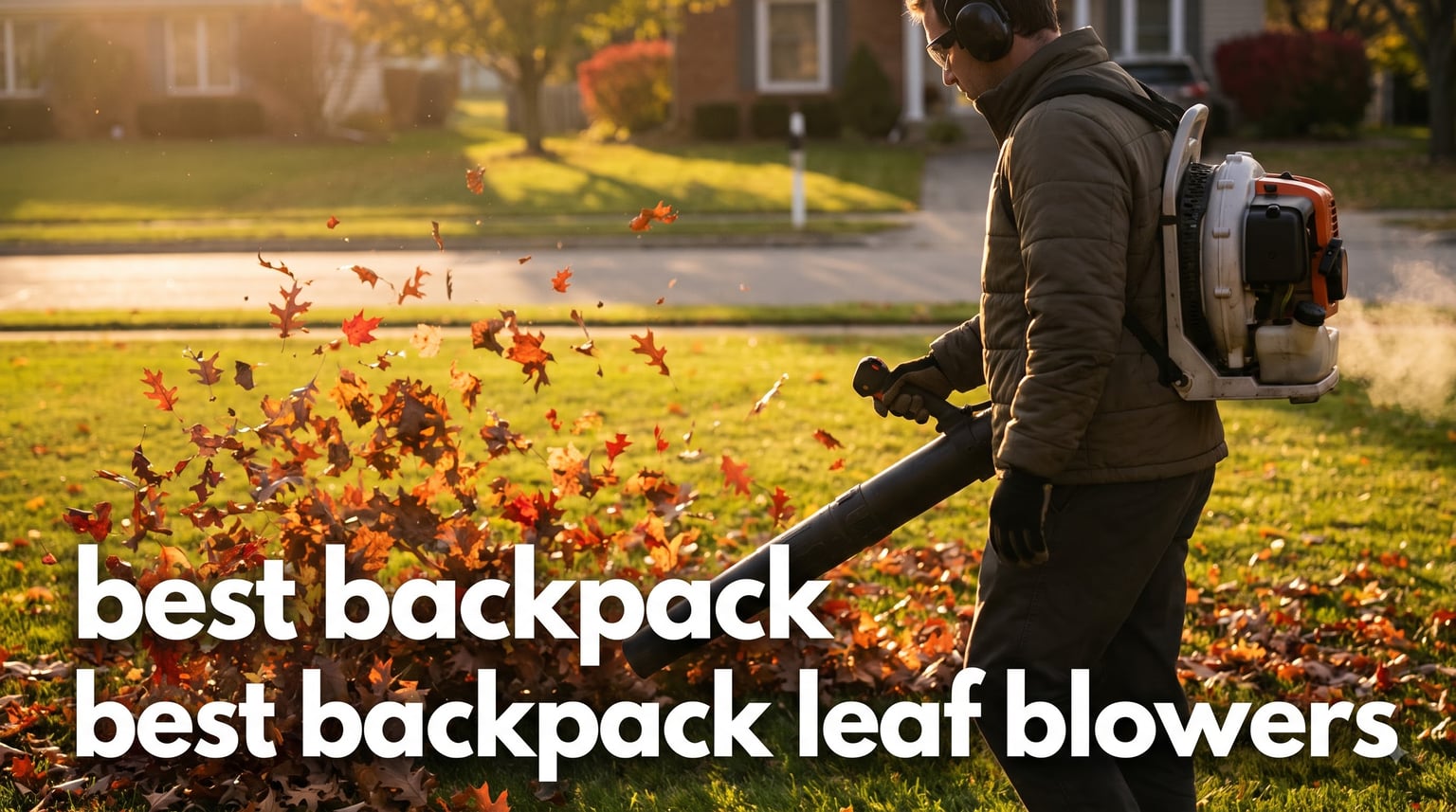 best backpack leaf blowers