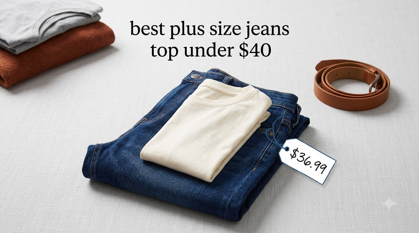 best plus size jeans top under $40