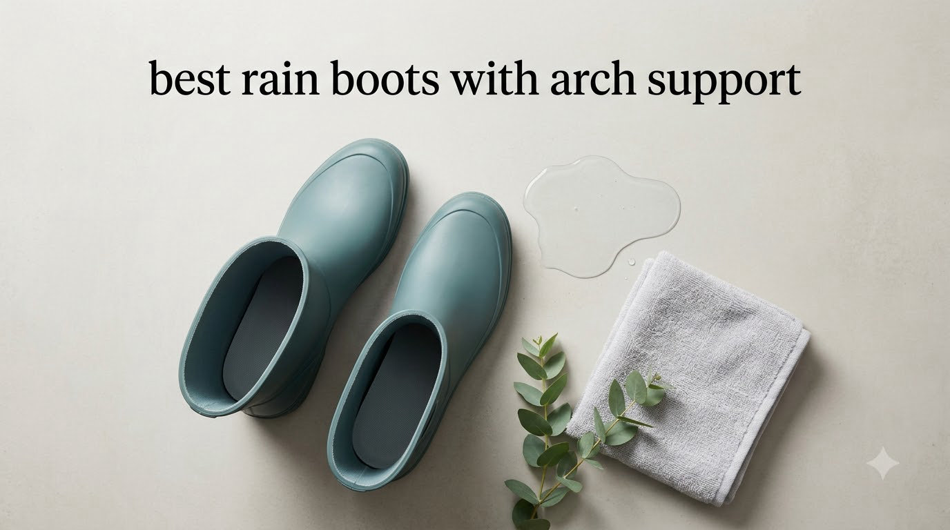 best rain boots with arch support