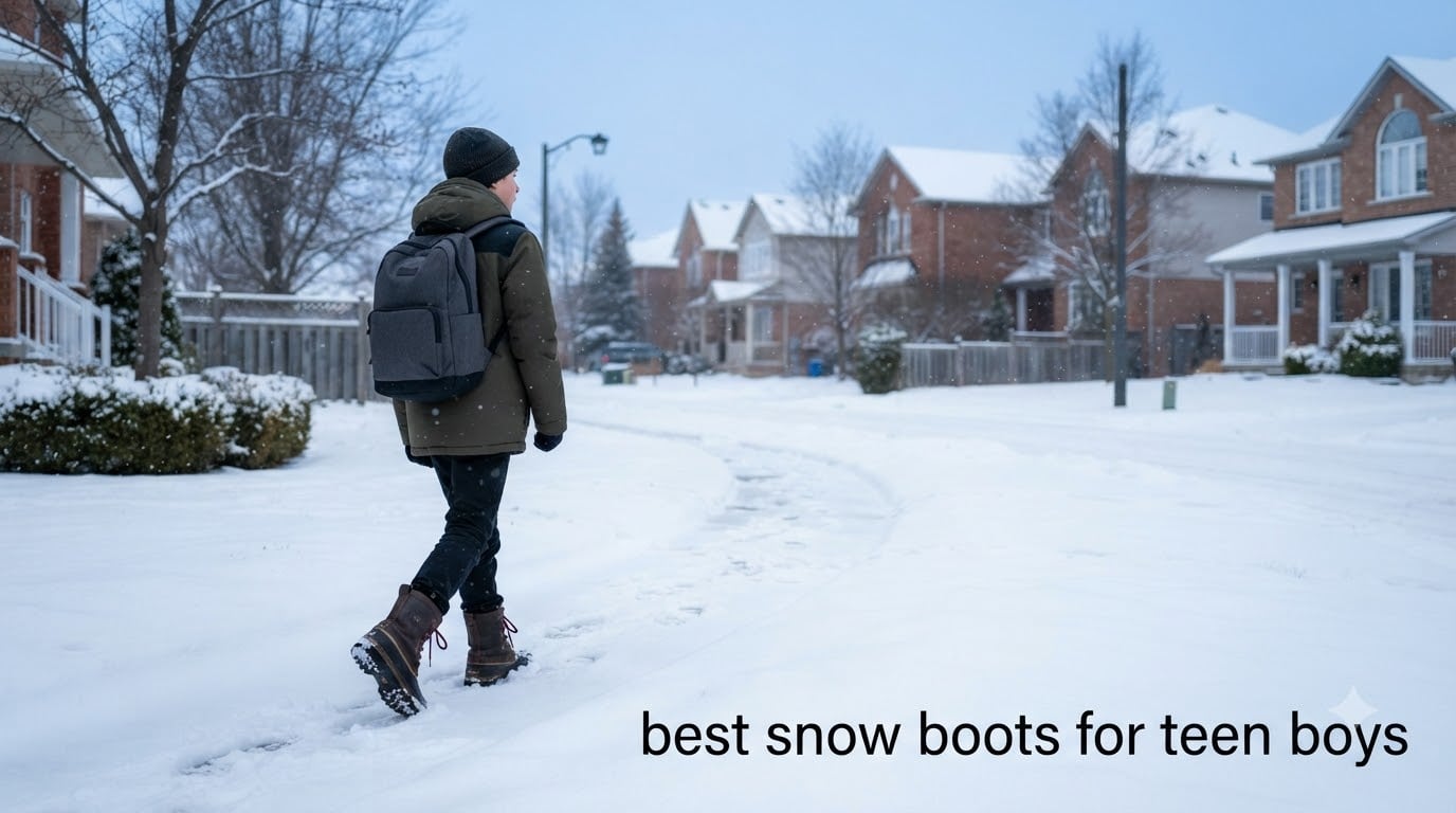 best snow boots for teen boys
