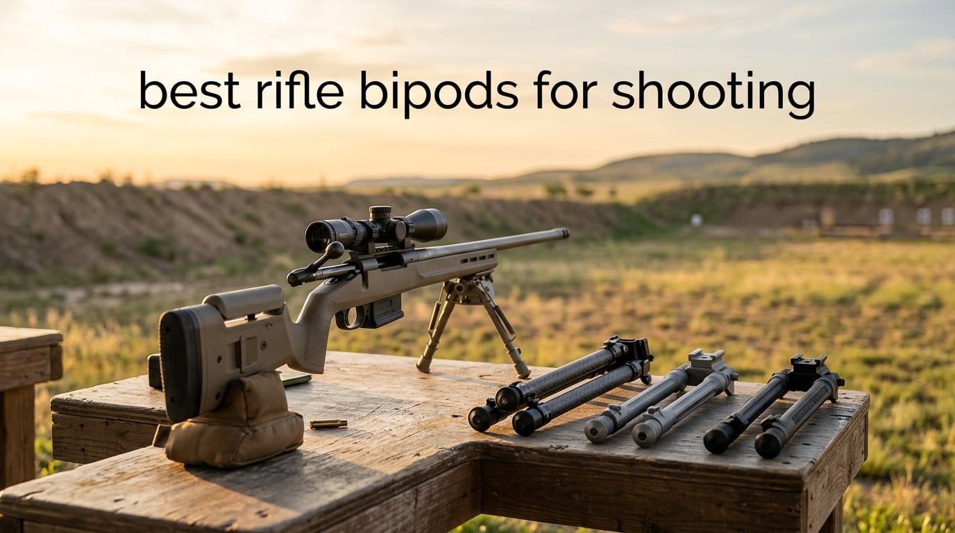 best rifle bipods for shooting