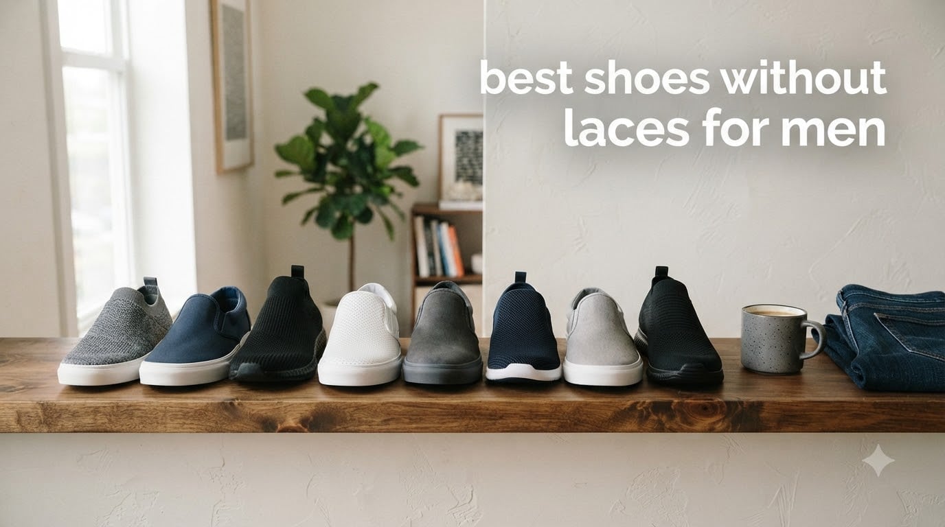 best shoes without laces for men