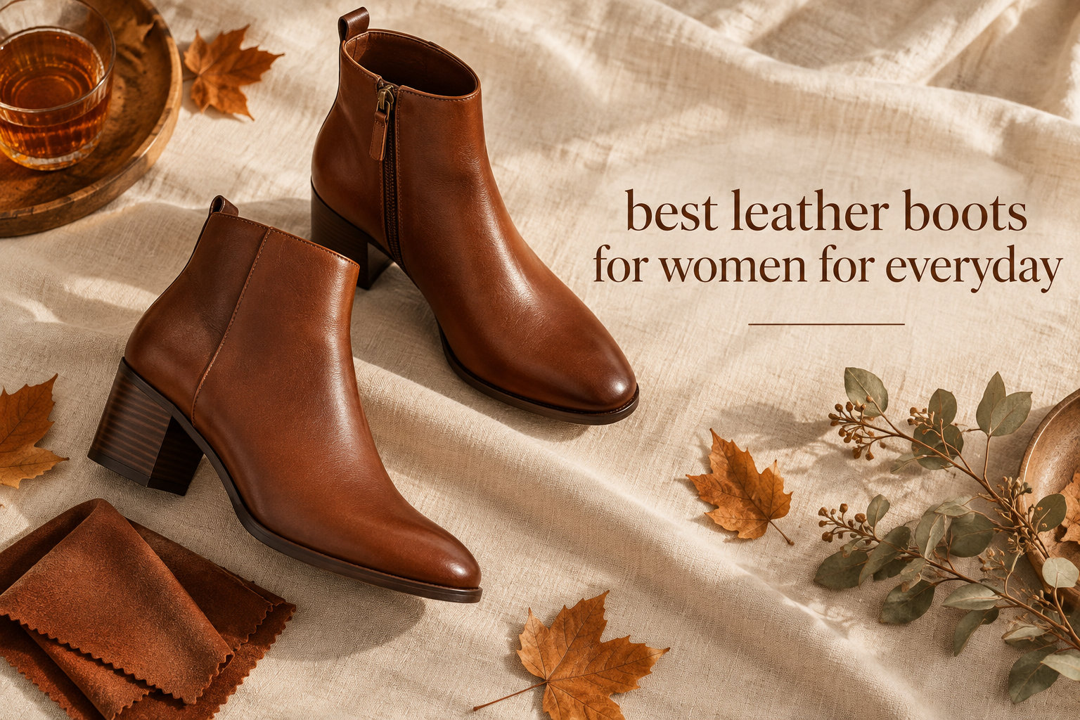 best leather boots for women for everyday