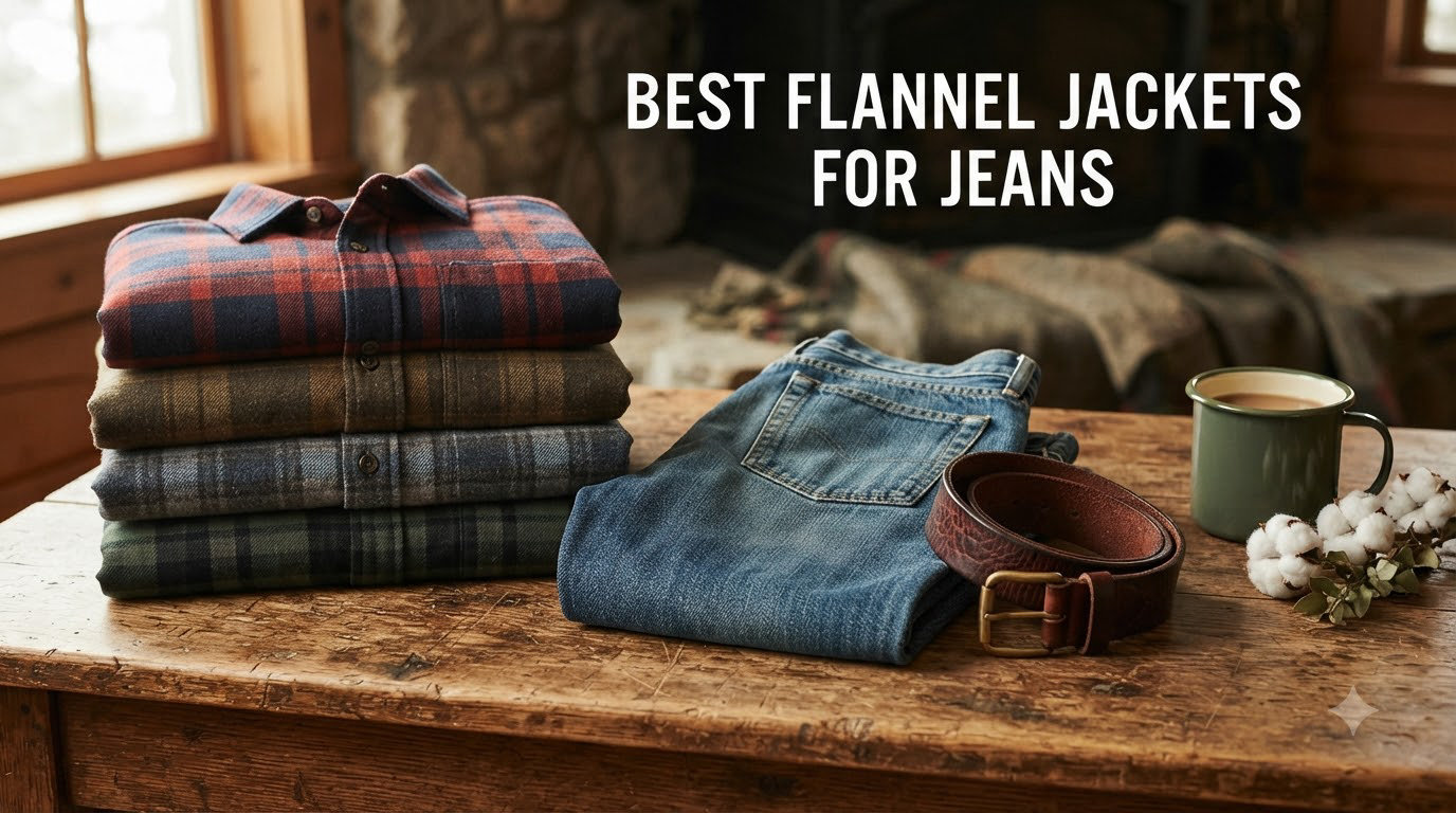 best flannel jackets for jeans