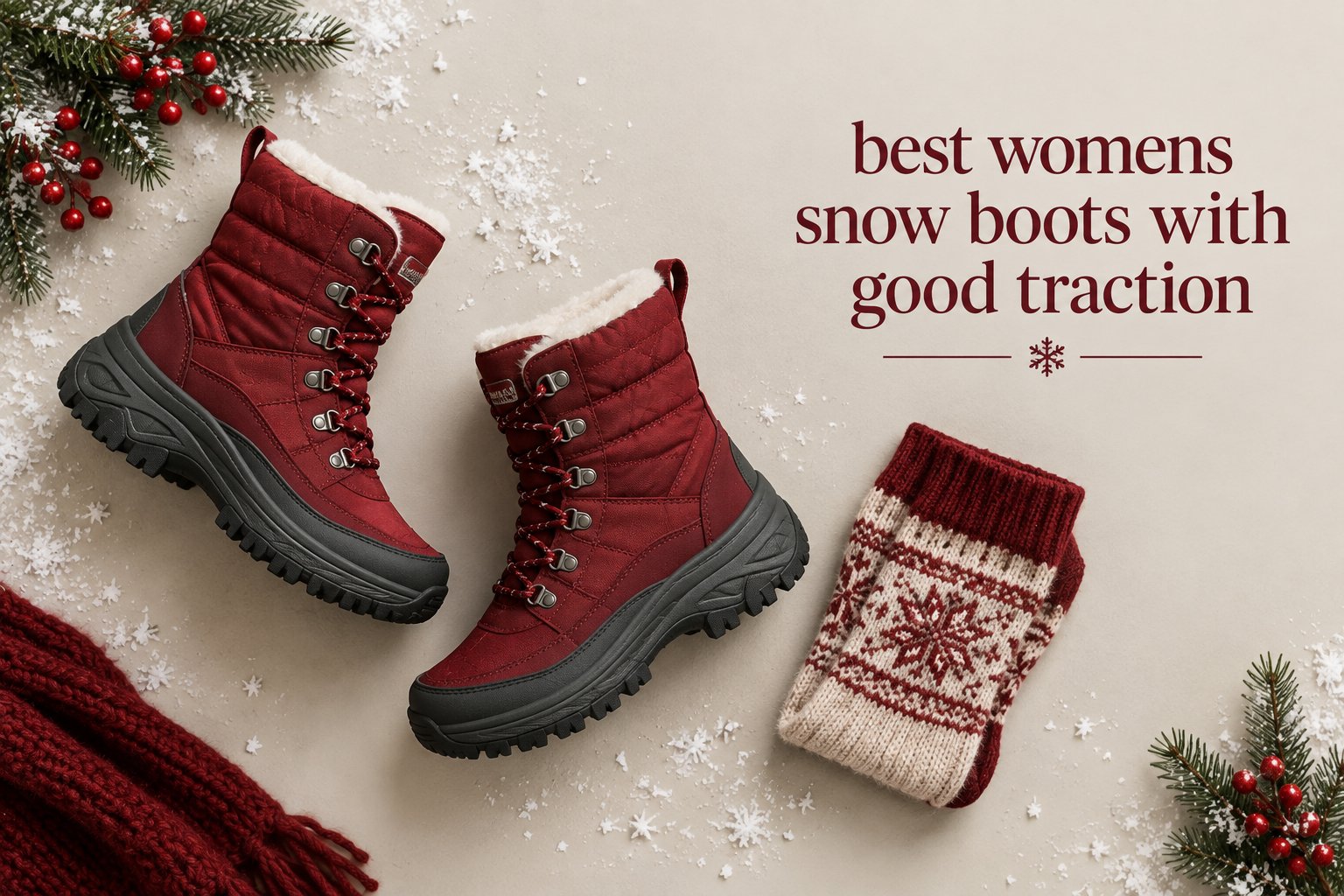 best womens snow boots with good traction