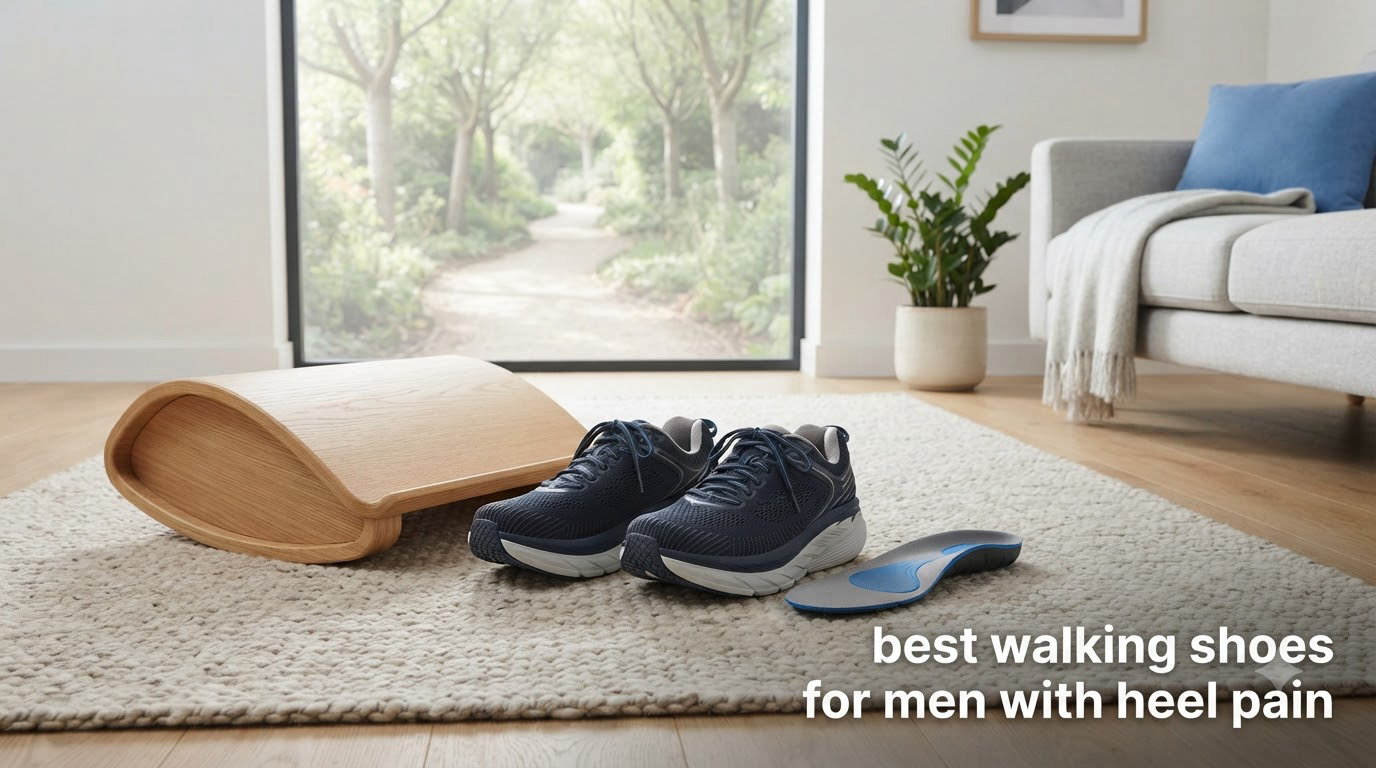 best walking shoes for men with heel pain