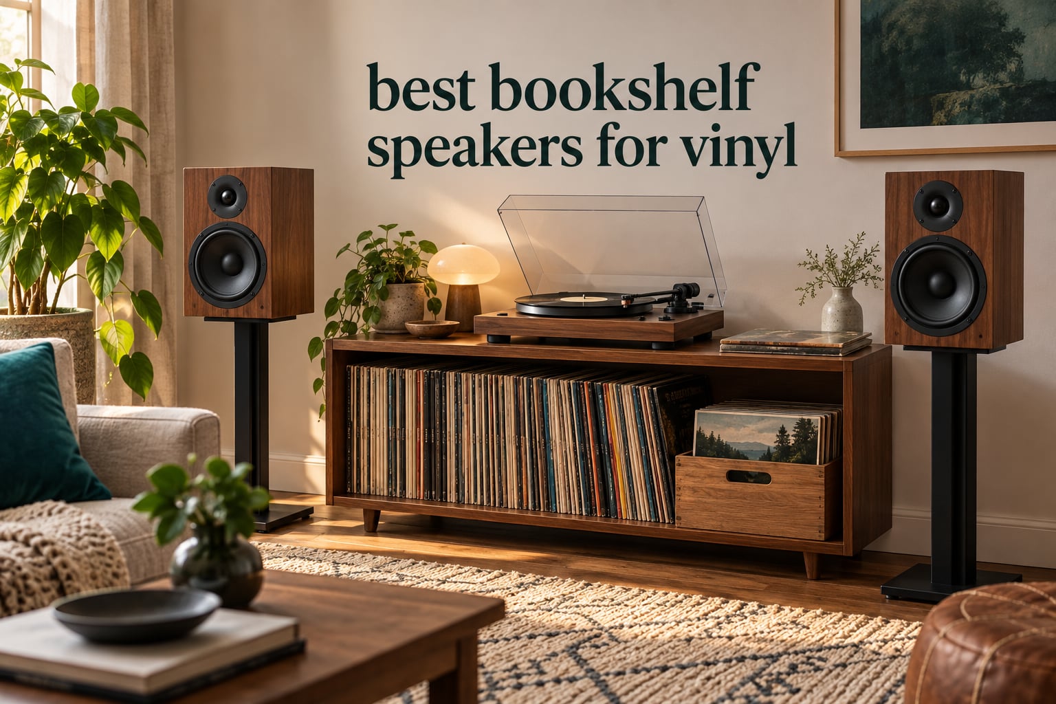 best bookshelf speakers for vinyl