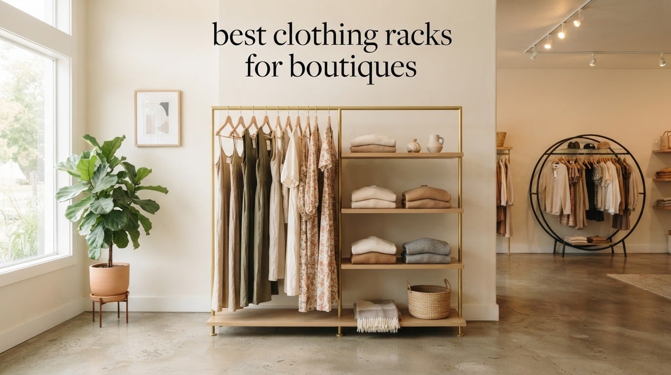best clothing racks for boutiques