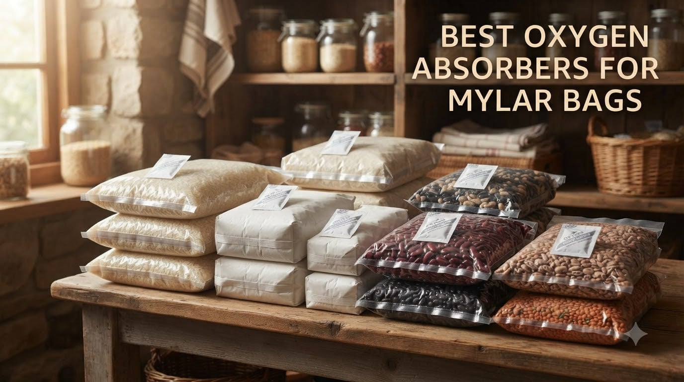 best oxygen absorbers for mylar bags
