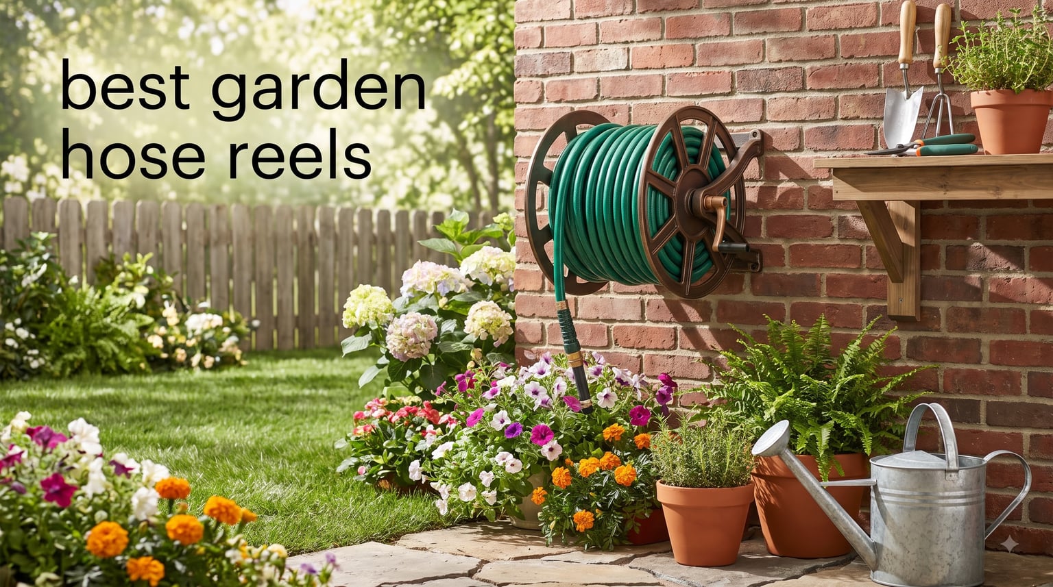 best garden hose reels
