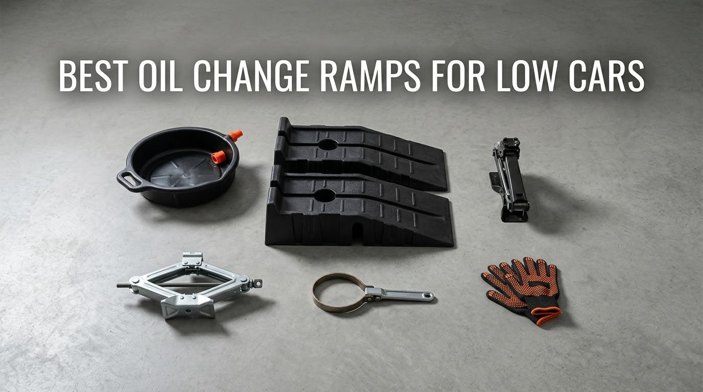 best oil change ramps for low cars