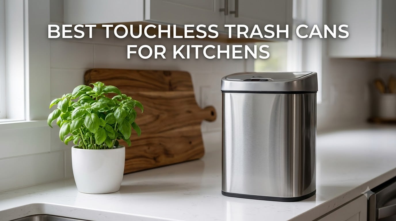 best touchless trash cans for kitchens