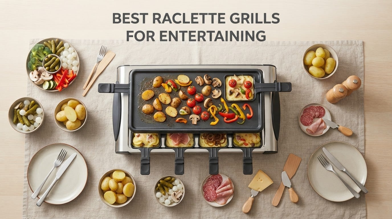 best raclette grills for entertaining