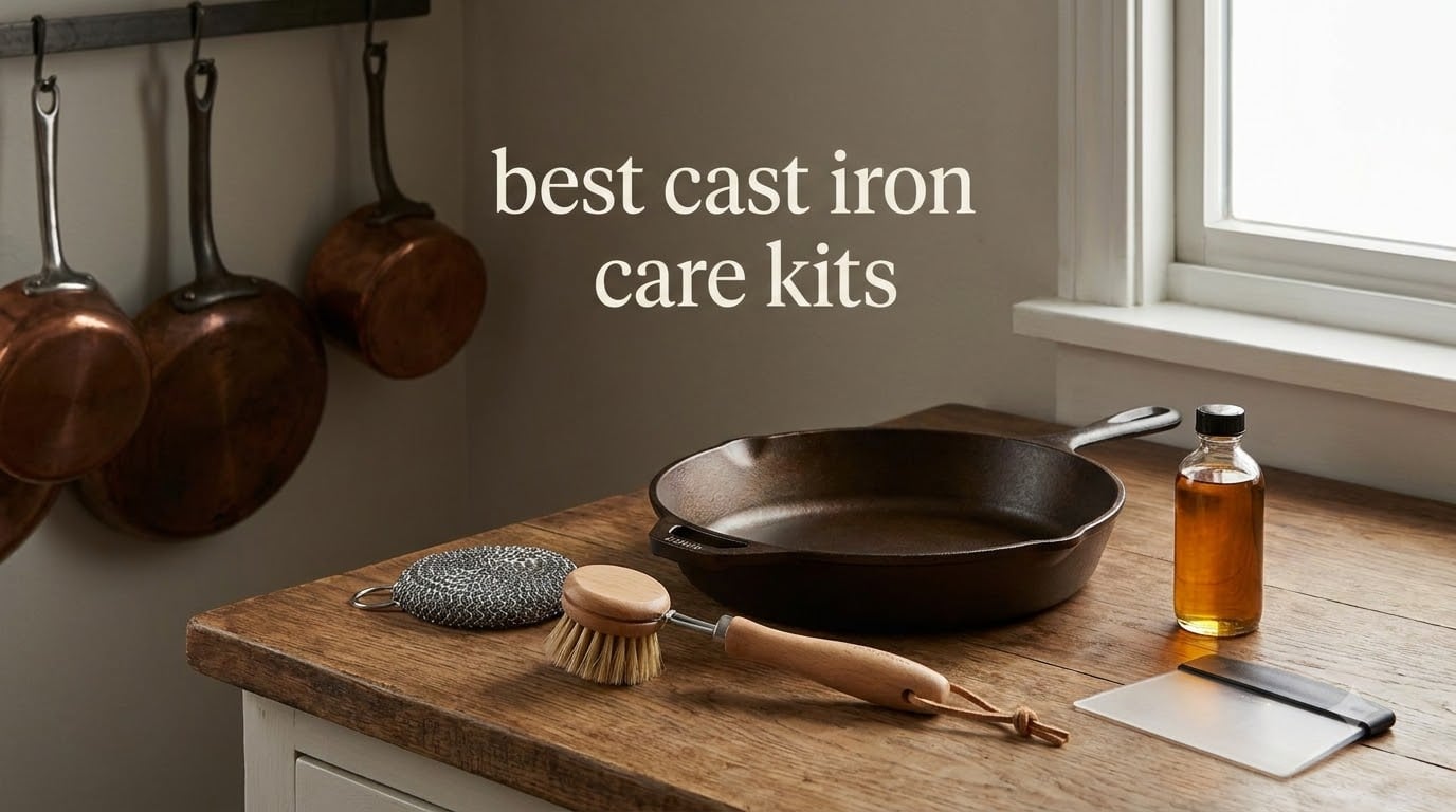 best cast iron care kits