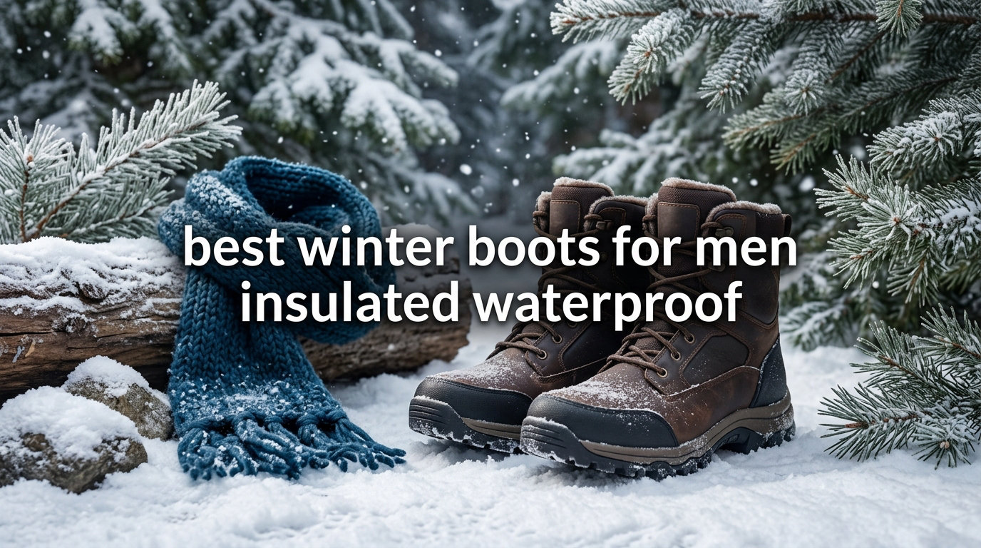 best winter boots for men insulated waterproof