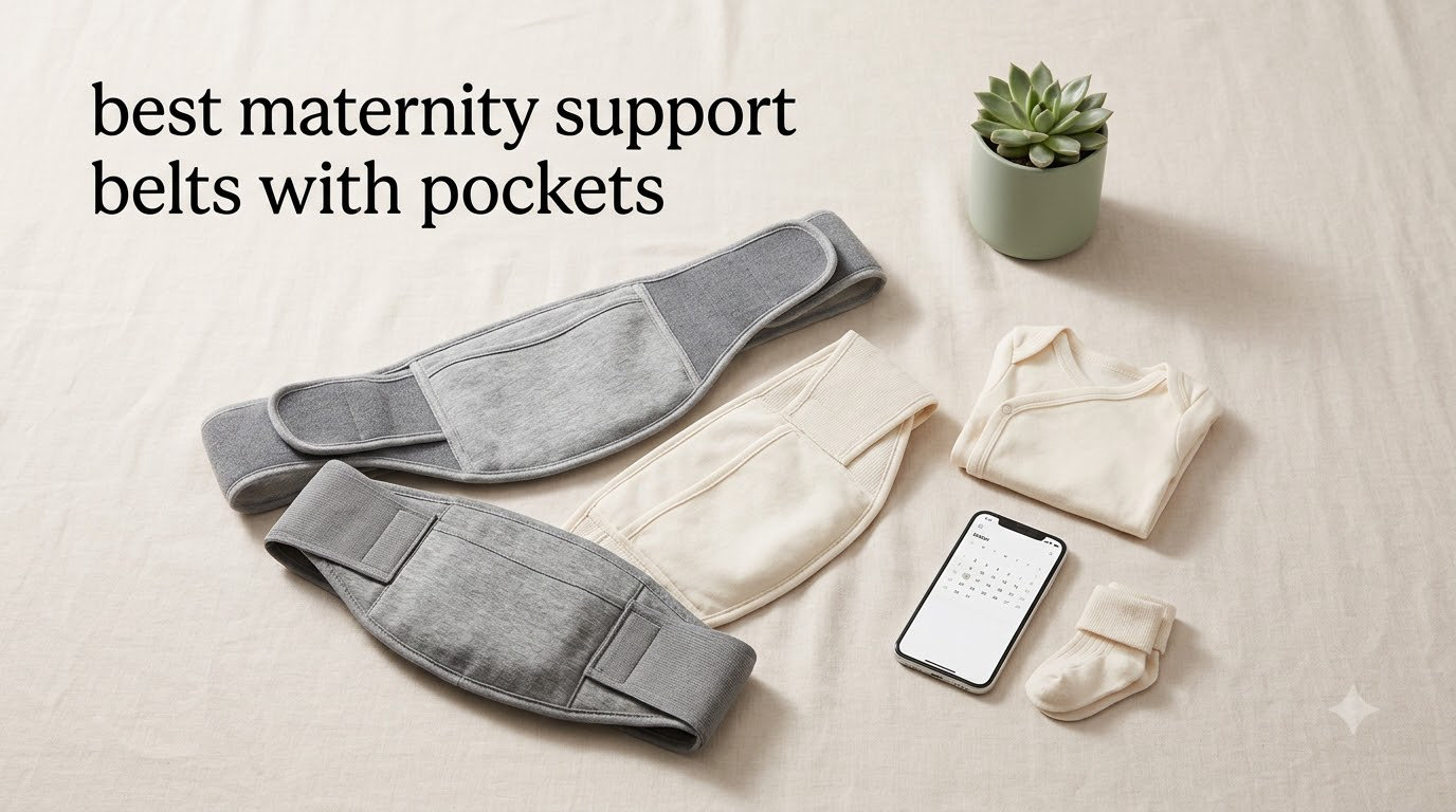 best maternity support belts with pockets