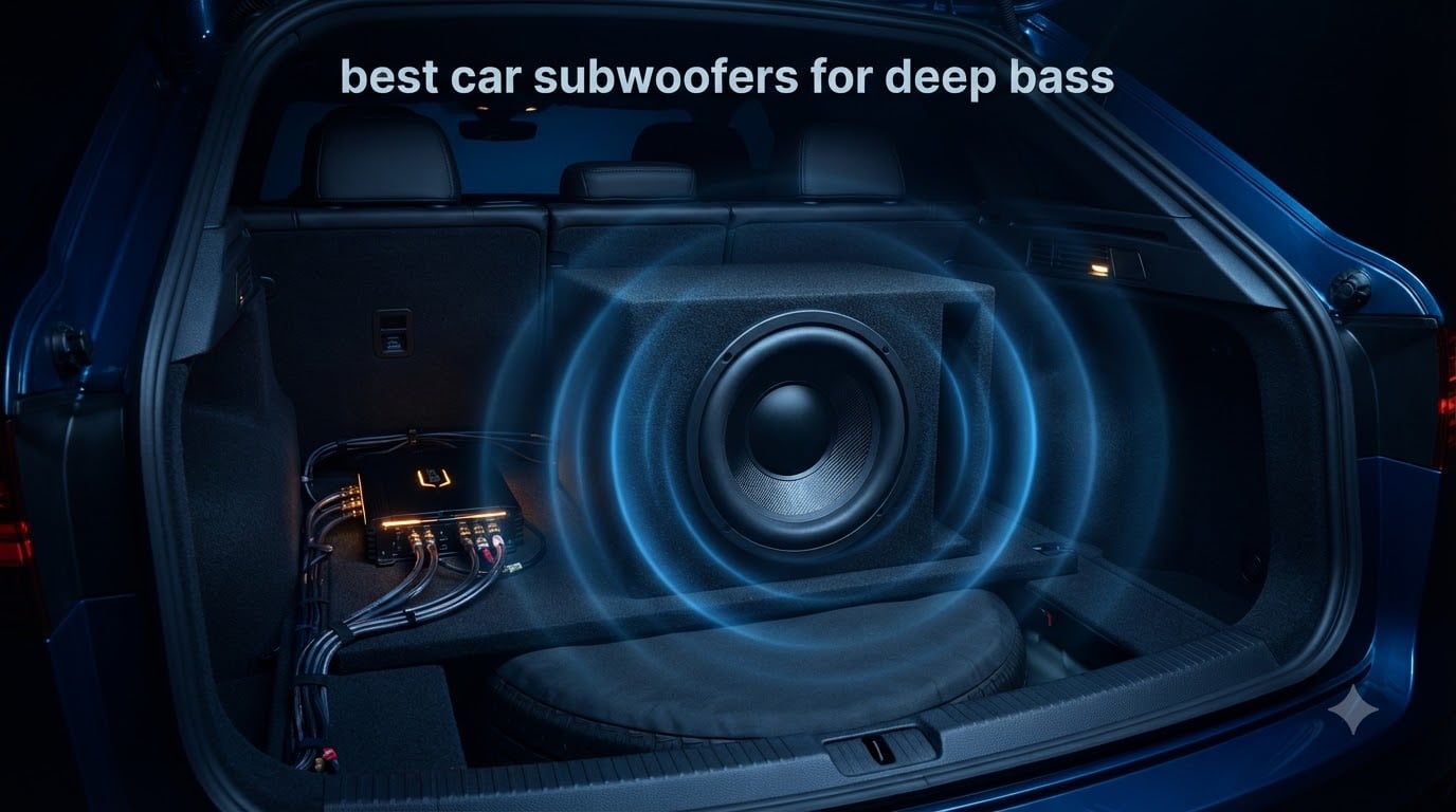 best car subwoofers for deep bass